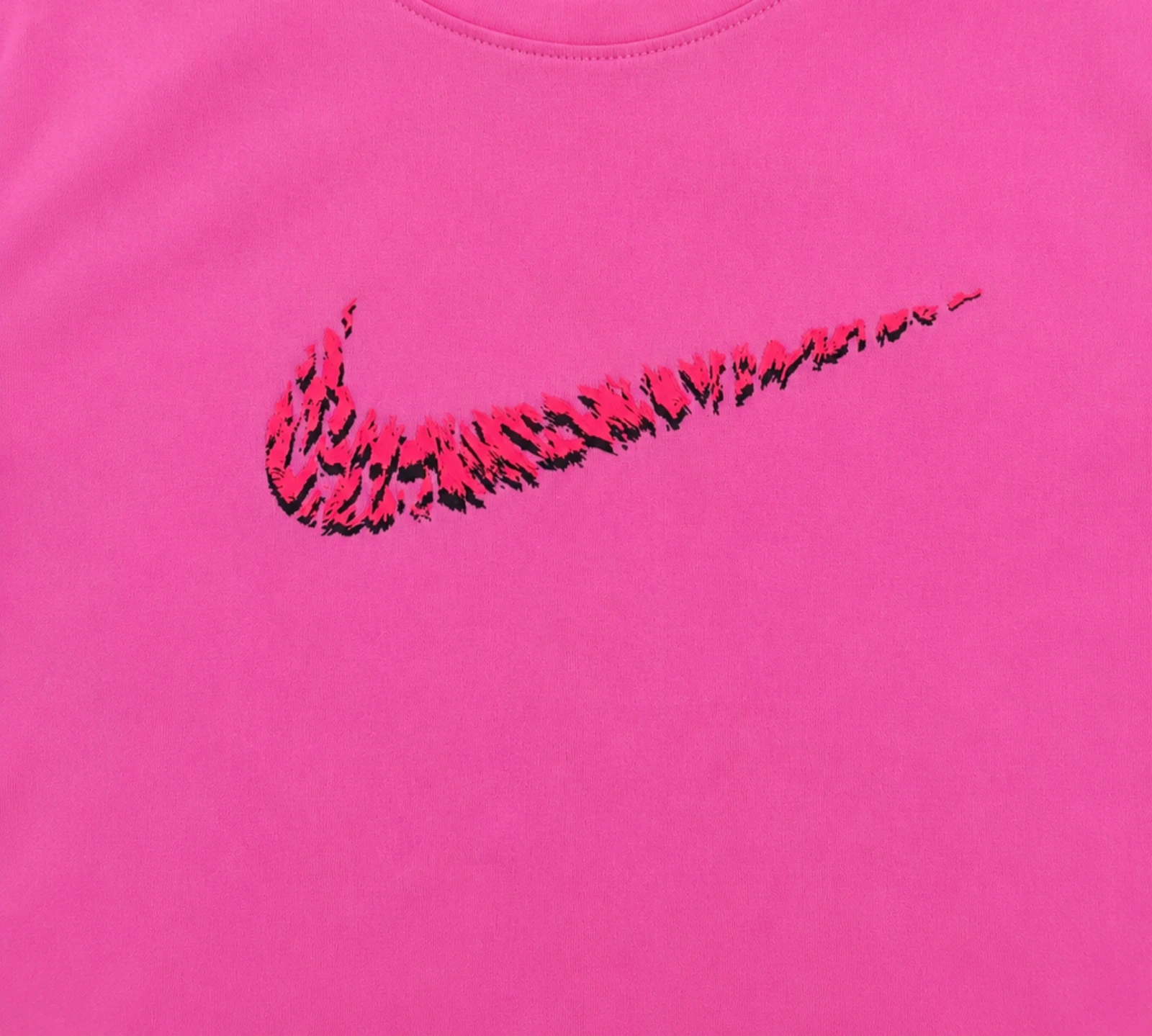 T-shirt Nike Dri-FIT rosa fúcsia tamanho M 12 anos 👒 – photo 4